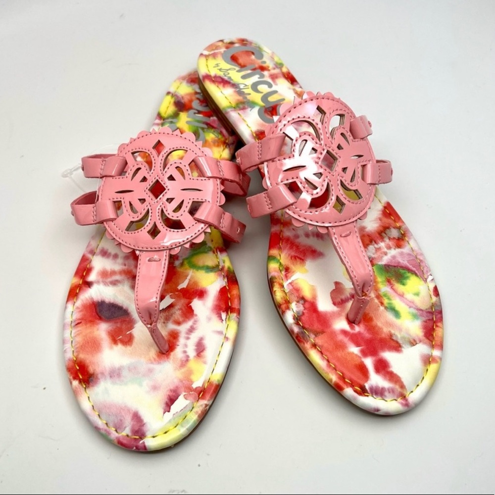 NWT CIRCUS BY SAM EDELMAN WOMEN'S CANYON THONG FLAT SANDALS - Picture 4 of 10